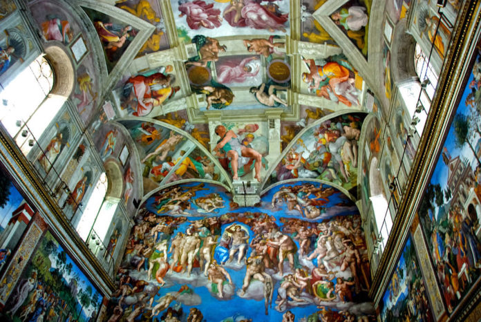 Sikstinska kapela, Michelangelo, muzej