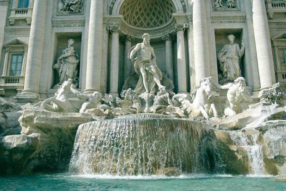 Fontana di Trevi, Rim, Italija