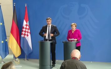 Angela Merkel podržala hrvatsku kandidaturu za ulazak u Schengen Merkel, Plenković, Schengen