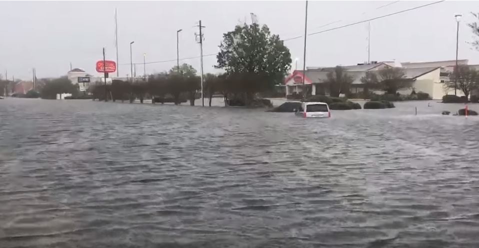 wilmington, florence, uragan, poplava