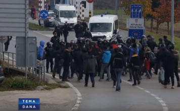 Nakon dramatičnih prizora, granični prijelaz Maljevac opet je otvoren za promet Maljevac