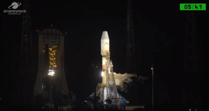 Sojuz, lansiranje, satelit