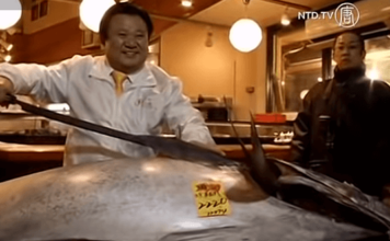Tuna prodana za rekordnih tri milijuna dolara tuna, Japan