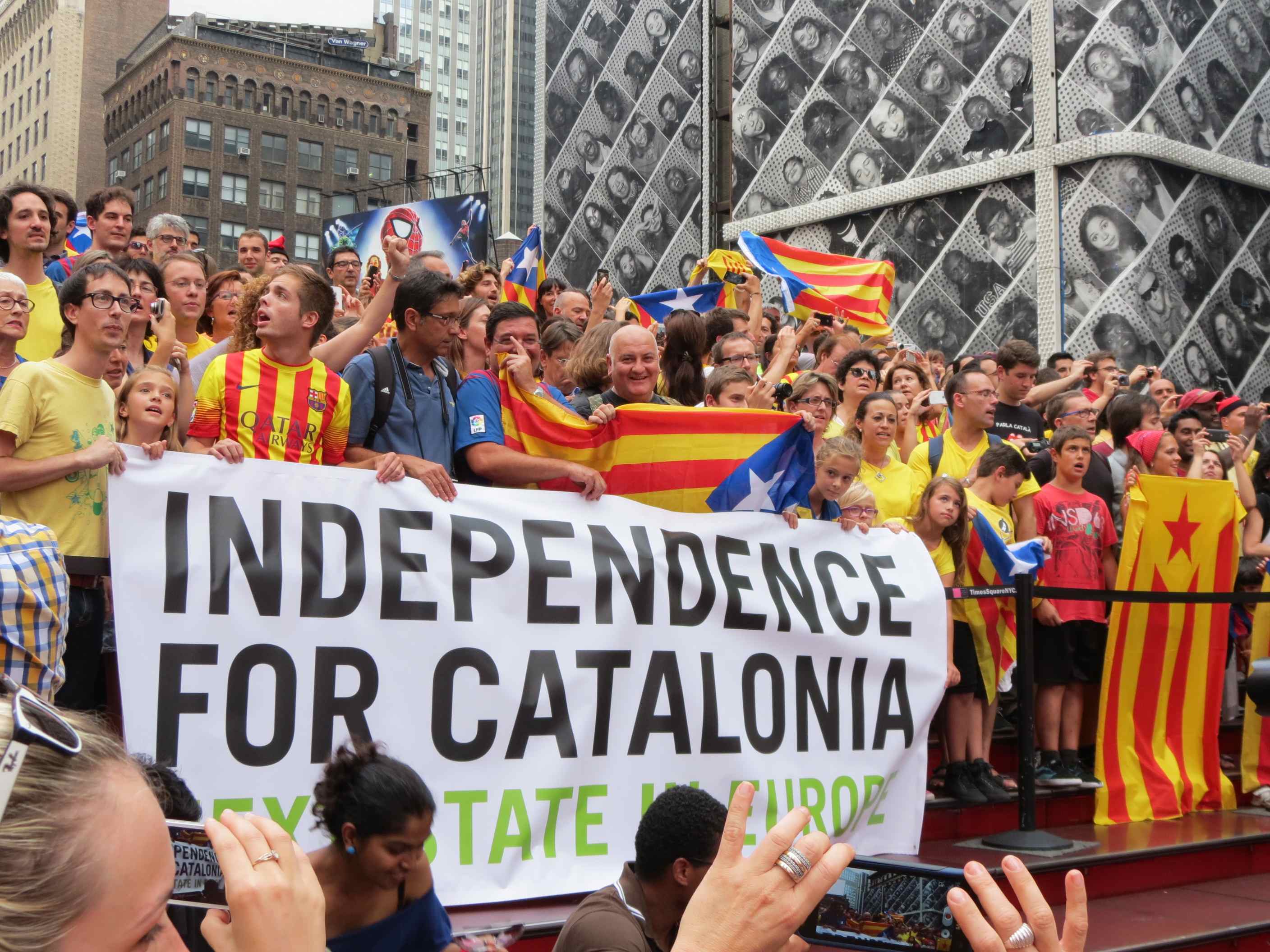 neovisnost Katalonije, prosvjed