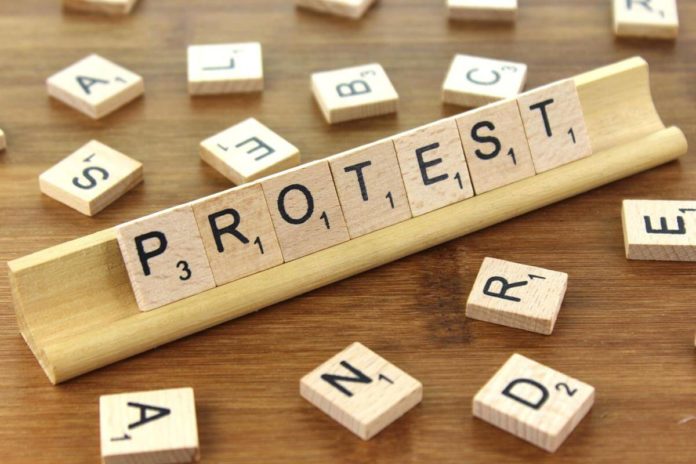 prosvjedi, protest, pisanje